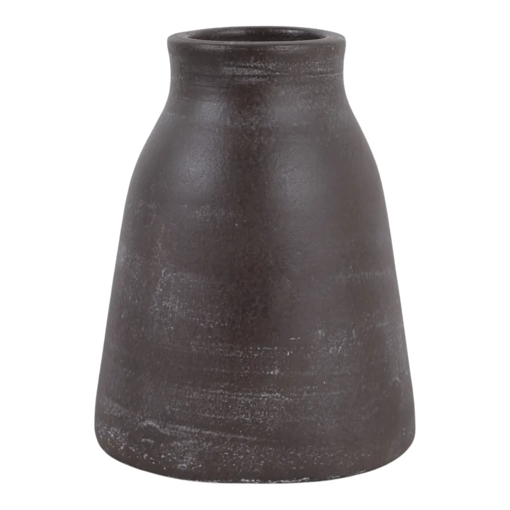 SHERMANCLIFF BROWN VASE 9 (IN)