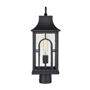 Triumph 19.75'' High 1-Light Outdoor Post Light - Textured Black 4