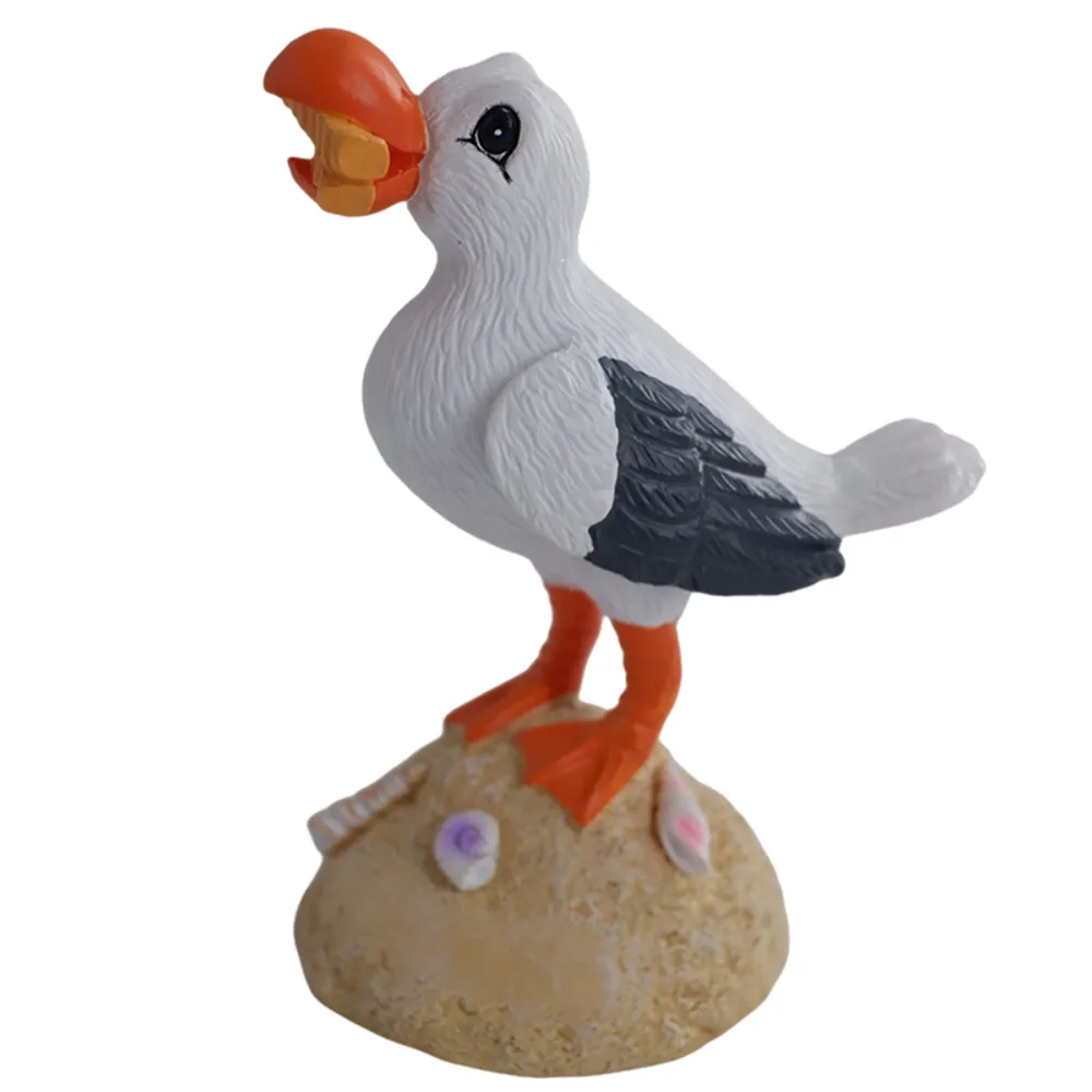 4" SEA BIRD STATUE