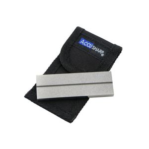 AccuSharp Dual Sided Diamond Stone w/Pouch 2