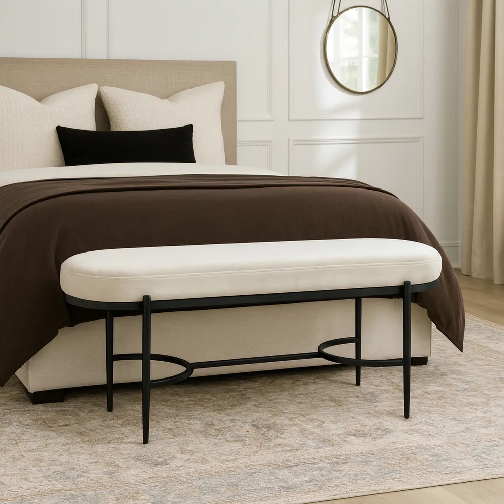 GRISHAMHOLM IVORY BENCH 19 (IN)