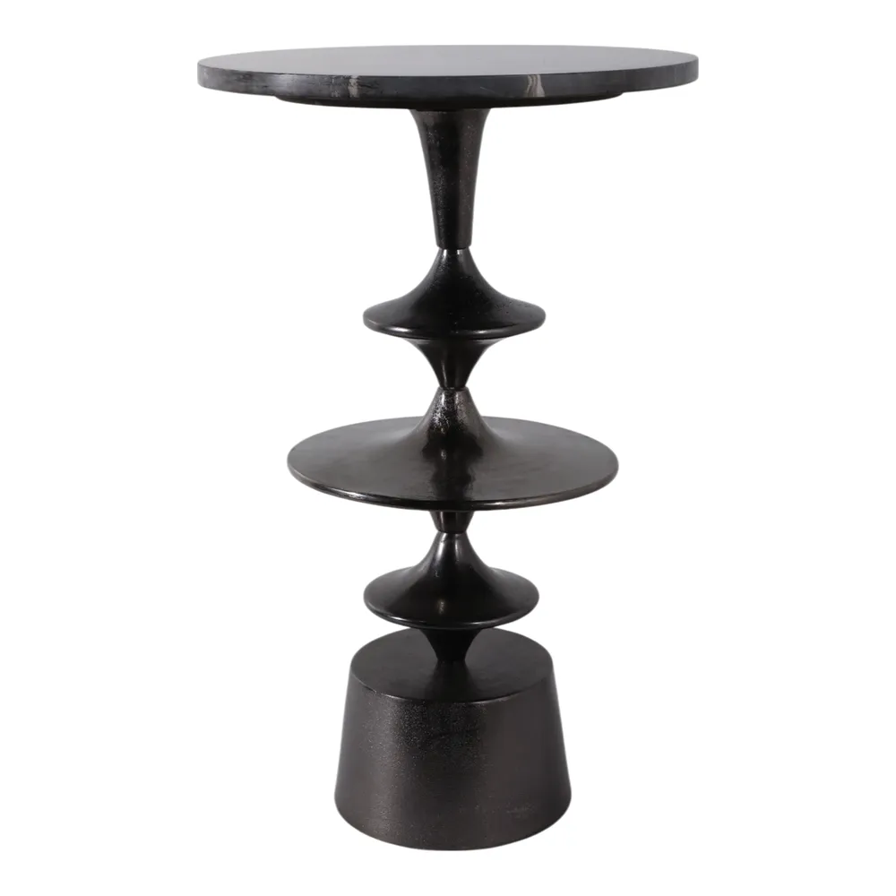 BRONSONHAM BLACK TABLE 26 (IN)
