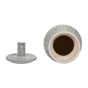 WRENTON WHITE VASE 20 (IN) 6