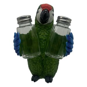 6-1/4" PARROT SALT/PEPPER SET 1