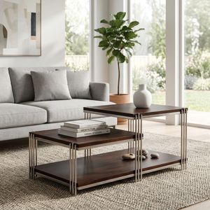 CASTONSHAW BROWN COFFEE TABLE 20 (IN) 2