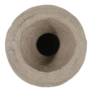 FERRIS TAUPE VASE 10 (IN) 9