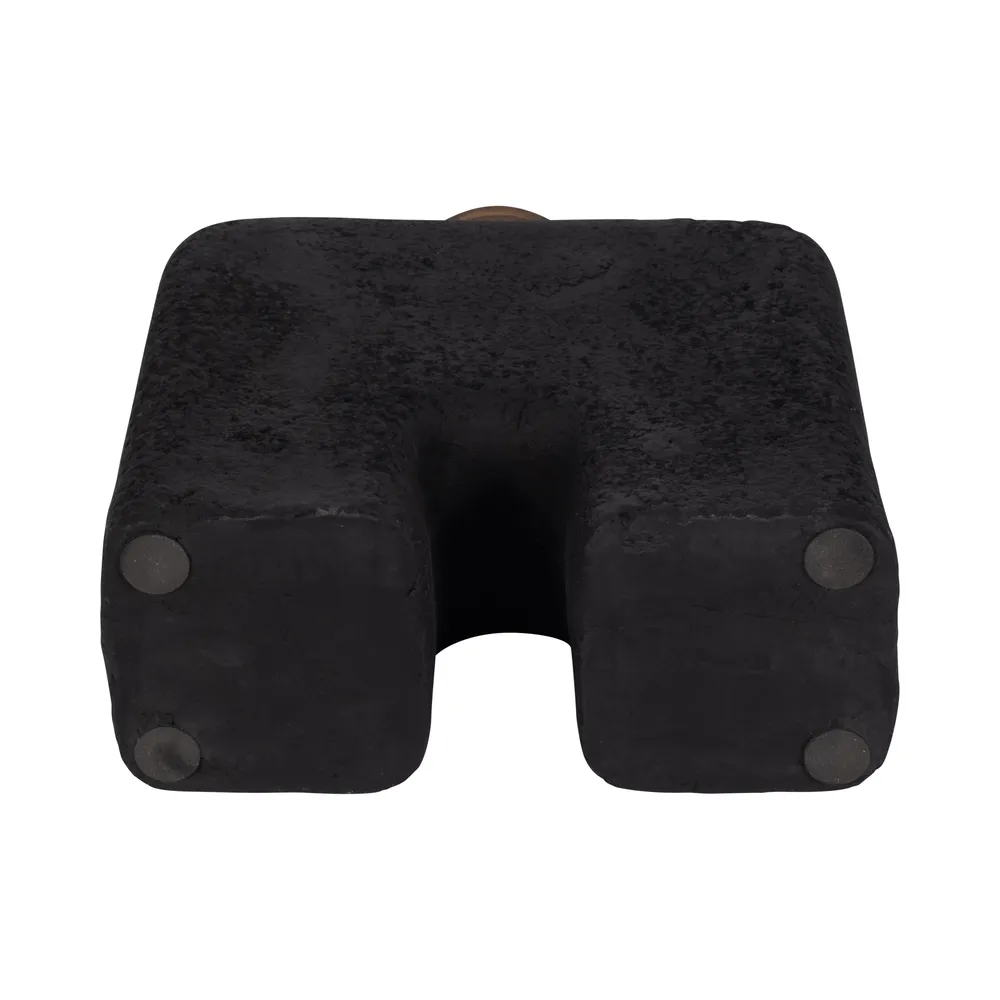 ROLANDCREST BLACK VASE 13 (IN)