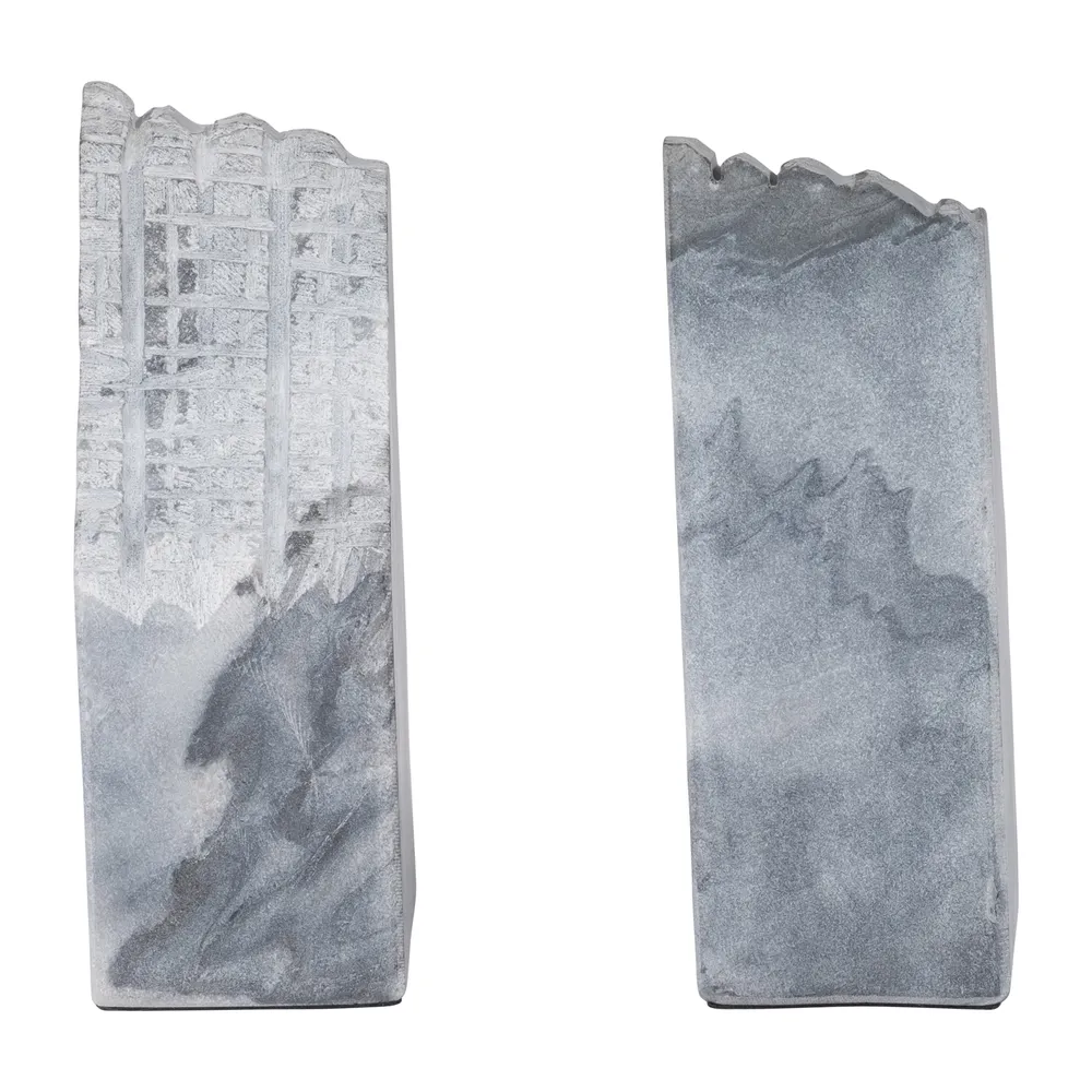 MILLERMOOR SET OF 2 BLACK BOOKENDS 7 (IN)