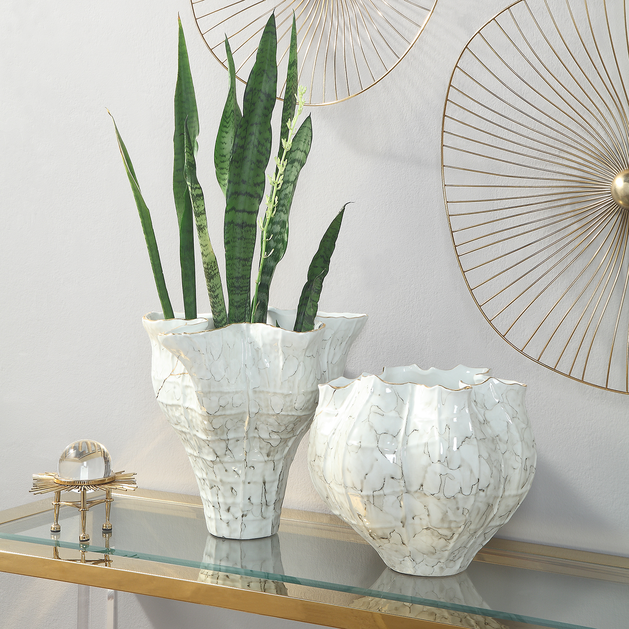 Carmine Tall Vase 2