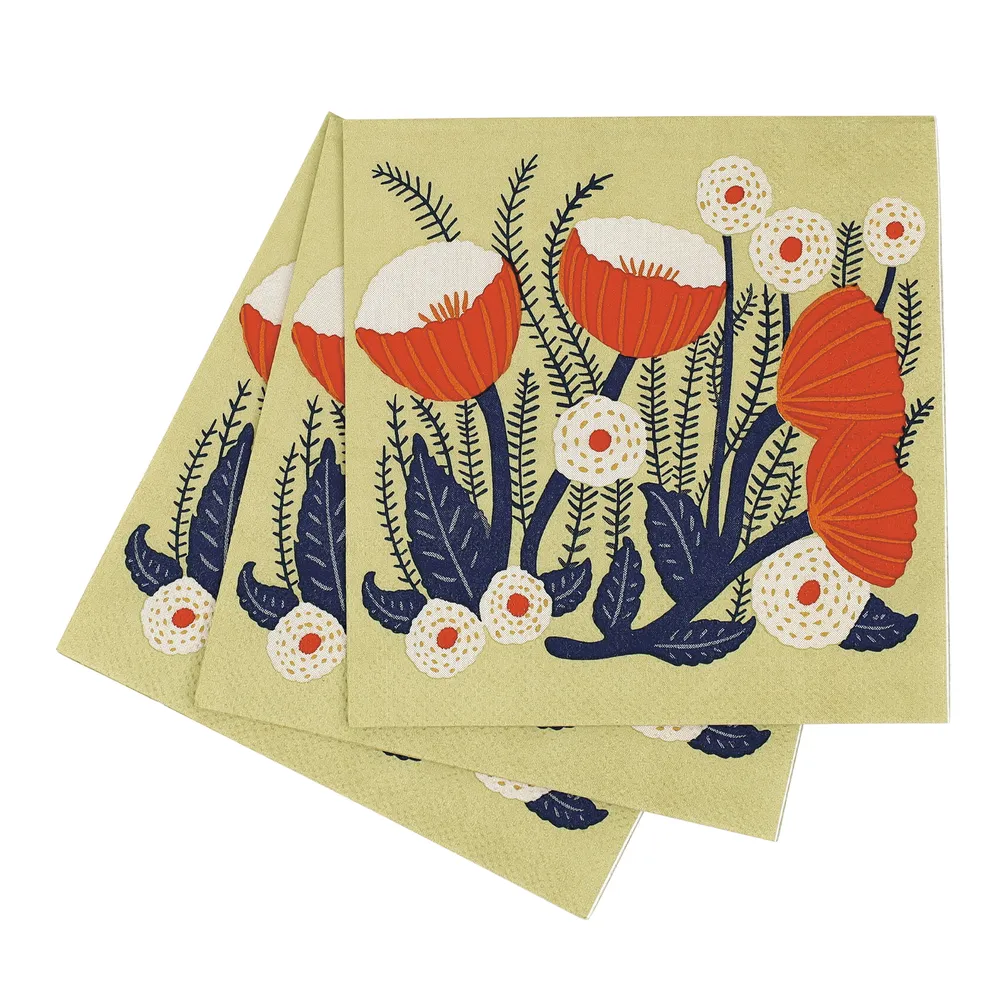 Buttercup Paper Cocktail Napkins (Pack of 25)