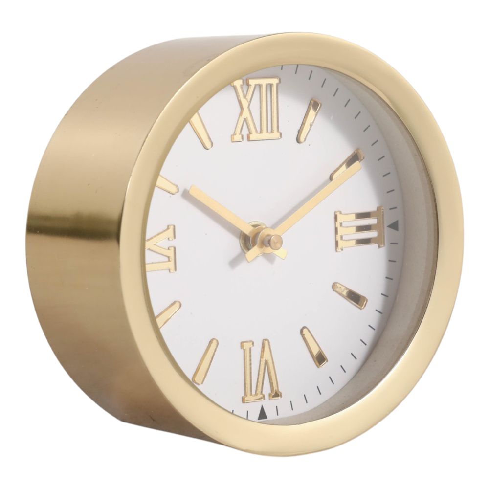 LEILABROOK GOLD CLOCK 5 (IN)