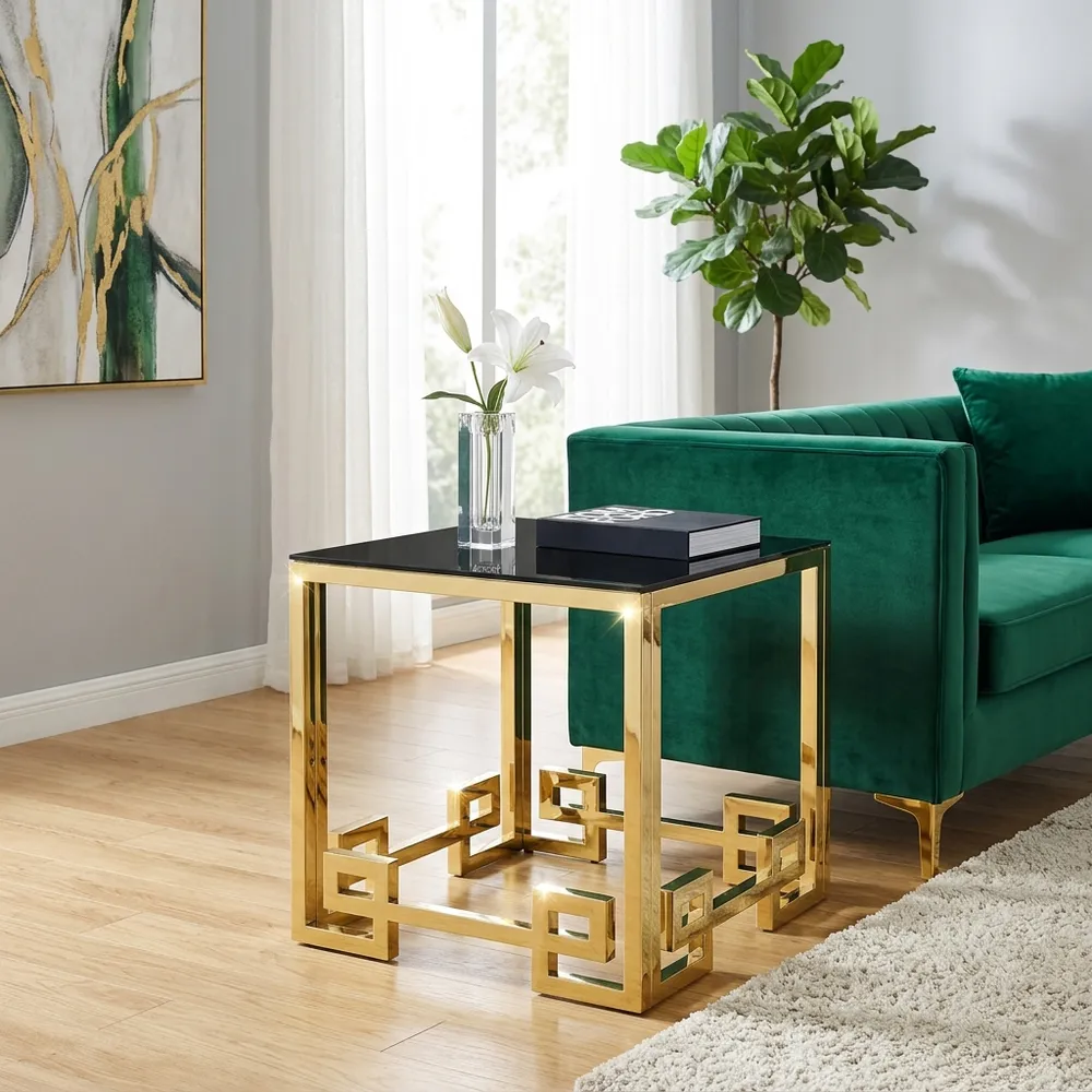 HINTONCREST GOLD TABLE 22 (IN)