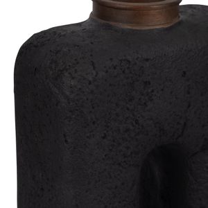 ROLANDCREST BLACK VASE 15 (IN) 6