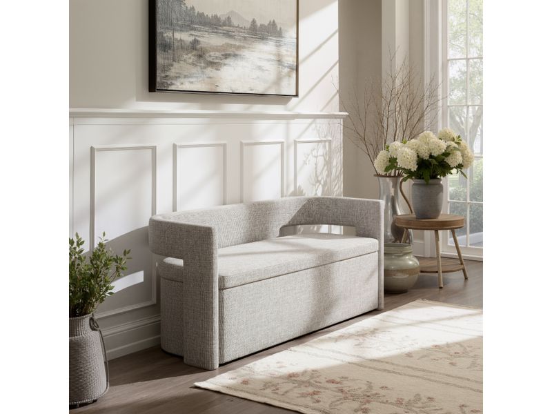 Papua Storage Bench Gray 2