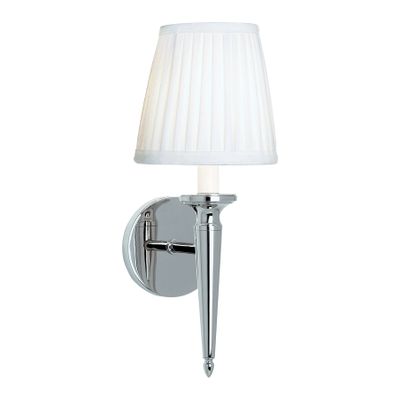 Georgetown 14.5″ High 1-Light Sconce - Polished Nickel