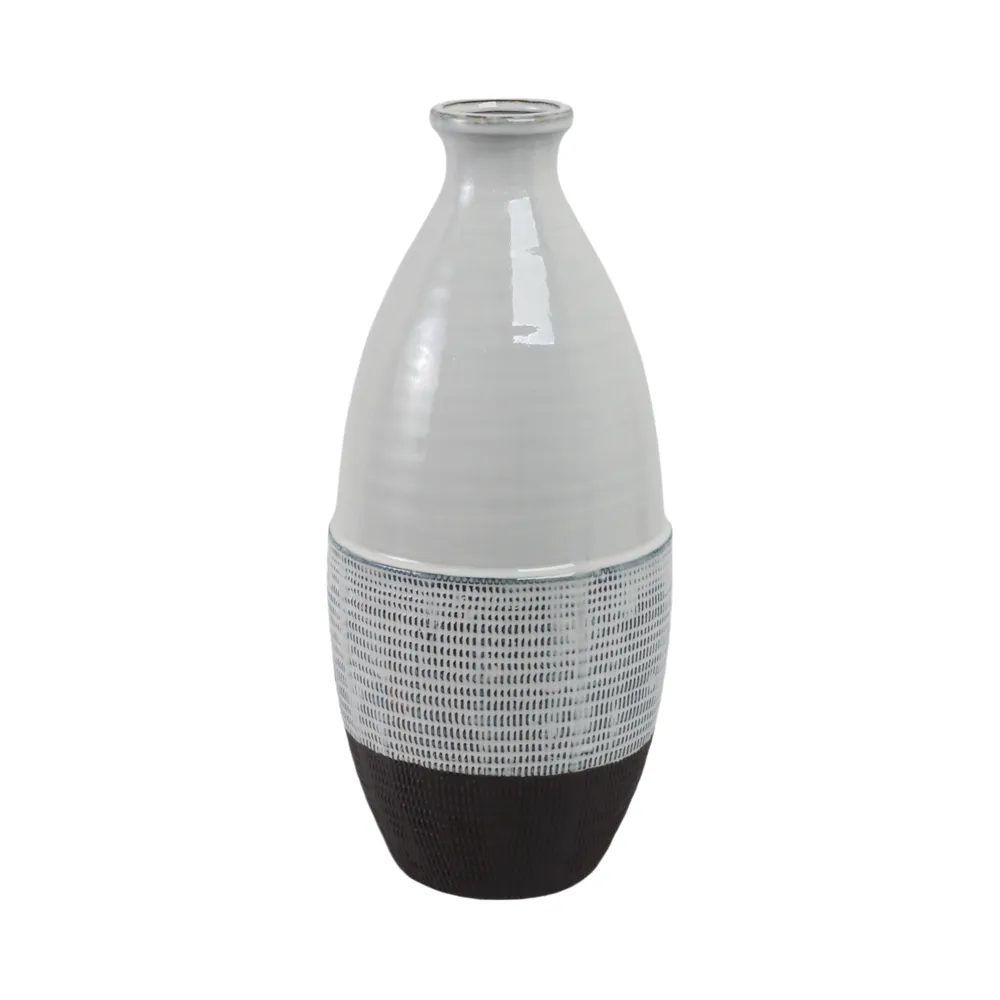DALEYWICK GRAY VASE 18 (IN)