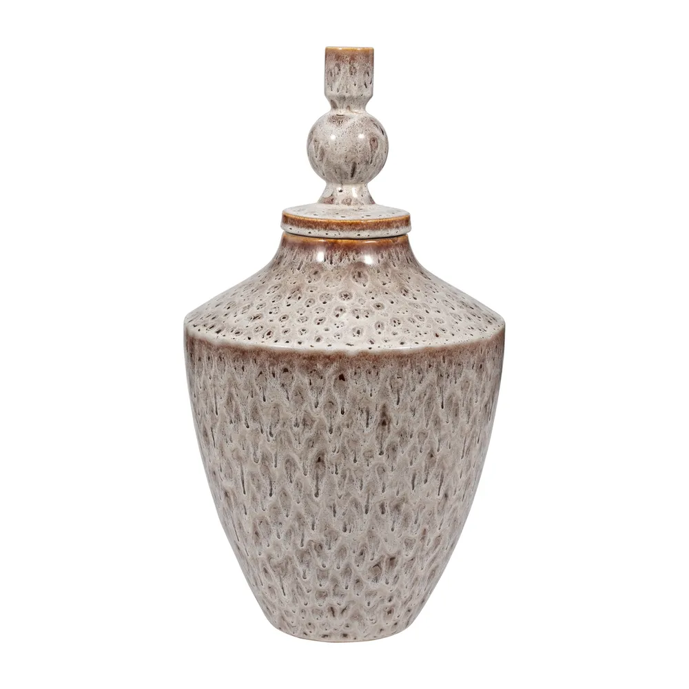 LINTONLAKE WHITE VASE 23 (IN)
