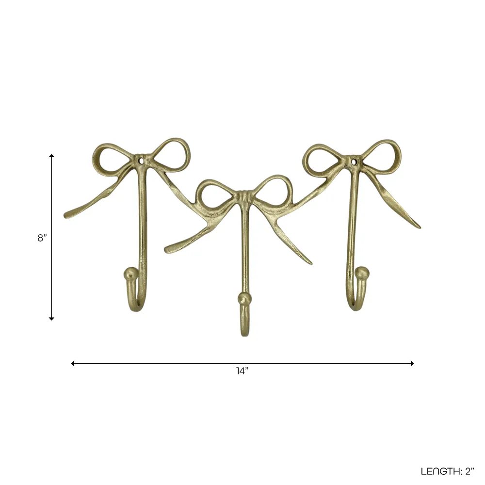 DUNLAP GOLD WALL SHELF 8 (IN)