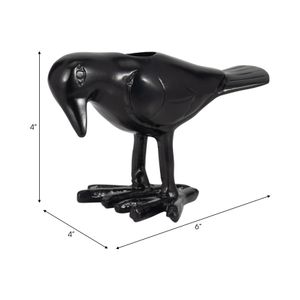 BAXTERCLIFF BLACK CANDLE HOLDER 4 (IN) 9