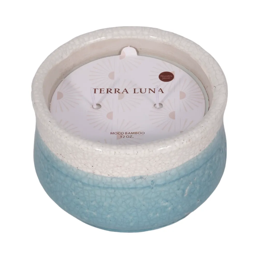 BENNETSTONE MOCO BAMBOO CANDLE 4 (IN)