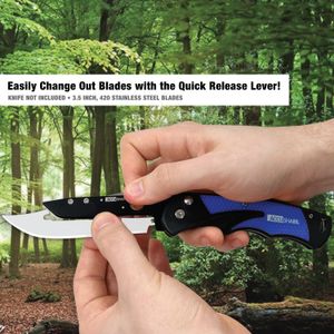 AccuSharp Razor Knife Replacement Blades - Blue Card 3
