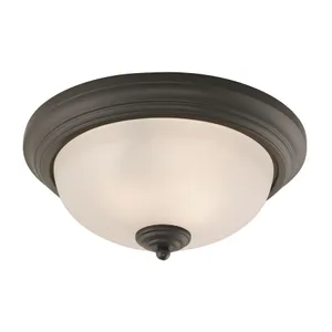 Huntington 13'' Wide 2-Light Flush Mount - Oil Rubbed Bronze 1