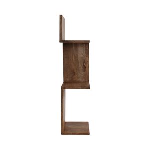RAELAND BROWN WALL SHELF 33 (IN) 5