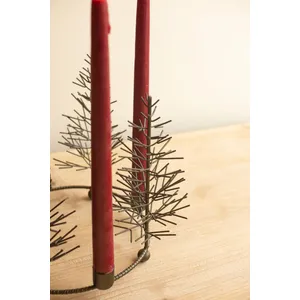 Antique Gold Wire Tree Candelabra 4