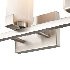 Dressler 22'' Wide 3-Light Vanity Light - Brushed Nickel 5