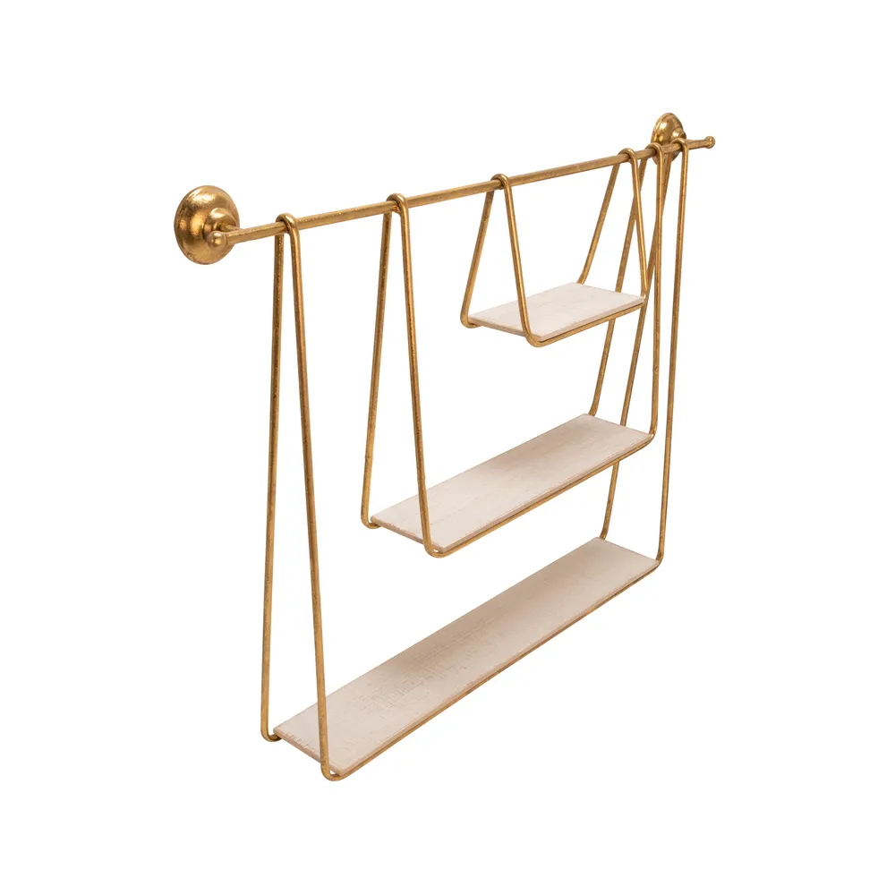 GARANDRUN WHITE WALL SHELF 29 (IN)