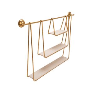 GARANDRUN WHITE WALL SHELF 29 (IN) 4