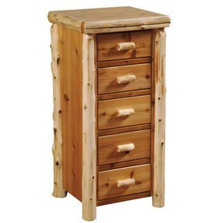 Cedar Log Storage Chest - Standard - Natural