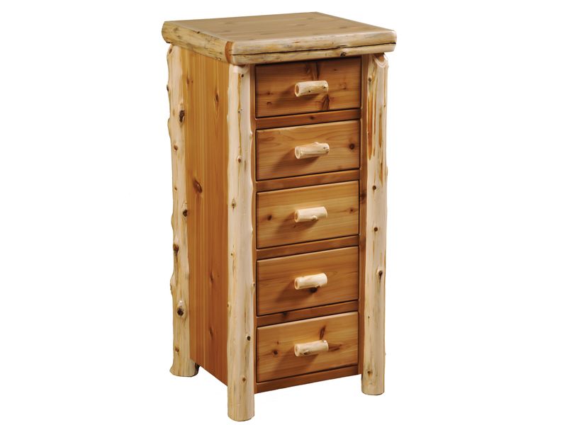 Cedar Log Storage Chest - Standard - Vintage 2