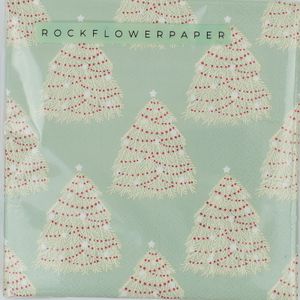 Fir Tree Paper Cocktail Napkins (Pack of 25) 5