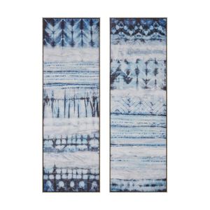 Shibori Framed Wall Art - Set of 2 1