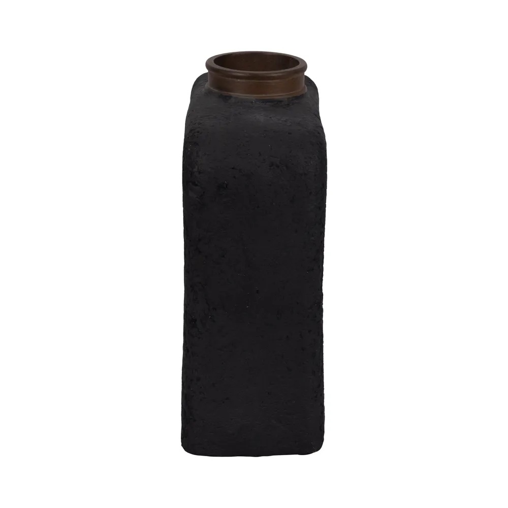 ROLANDCREST BLACK VASE 13 (IN)