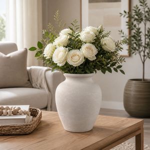 HAWLEYWORTH IVORY VASE 11 (IN) 2