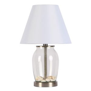 17" CLEAR TABLE LAMP 1