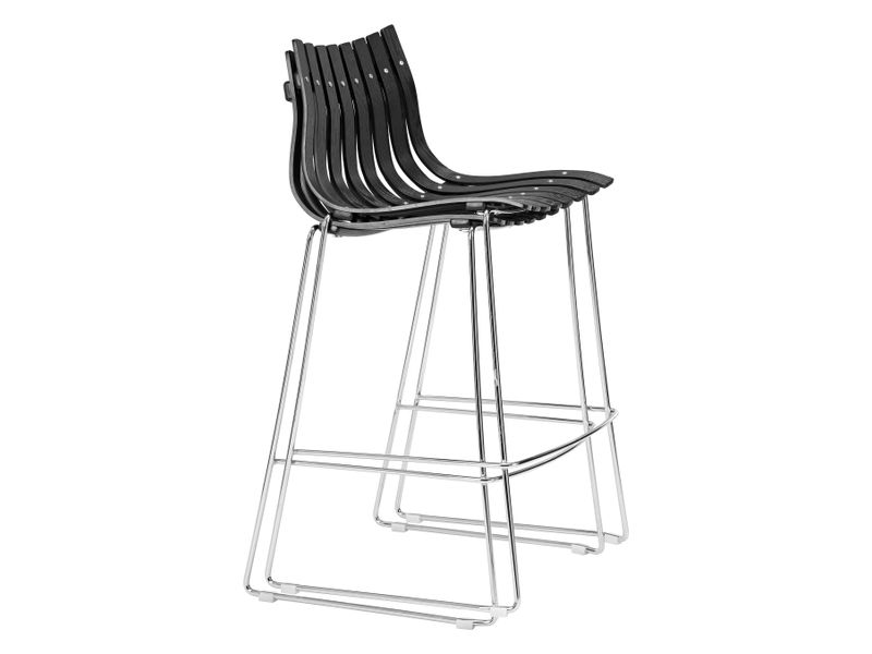 Beaufort Barstool Black 8