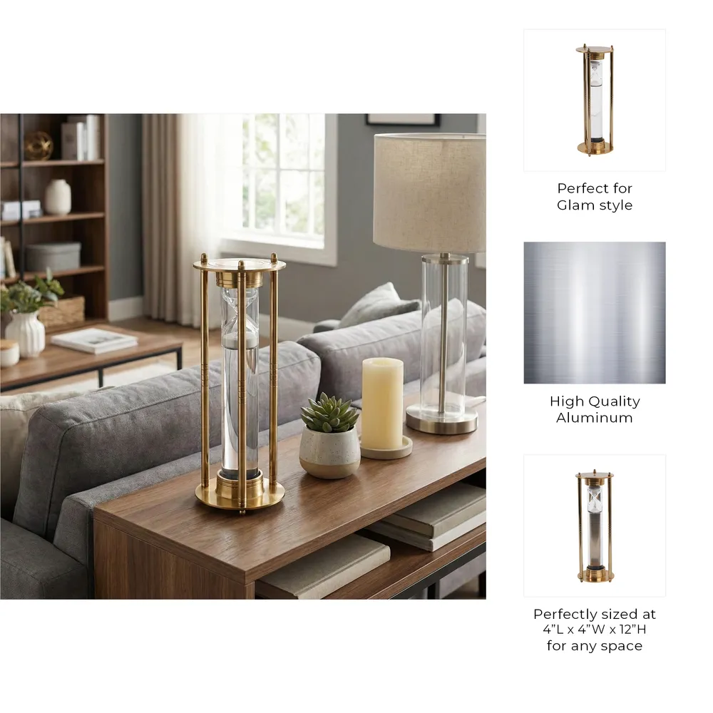 NICKVIEW GOLD HOURGLASS 12 (IN)