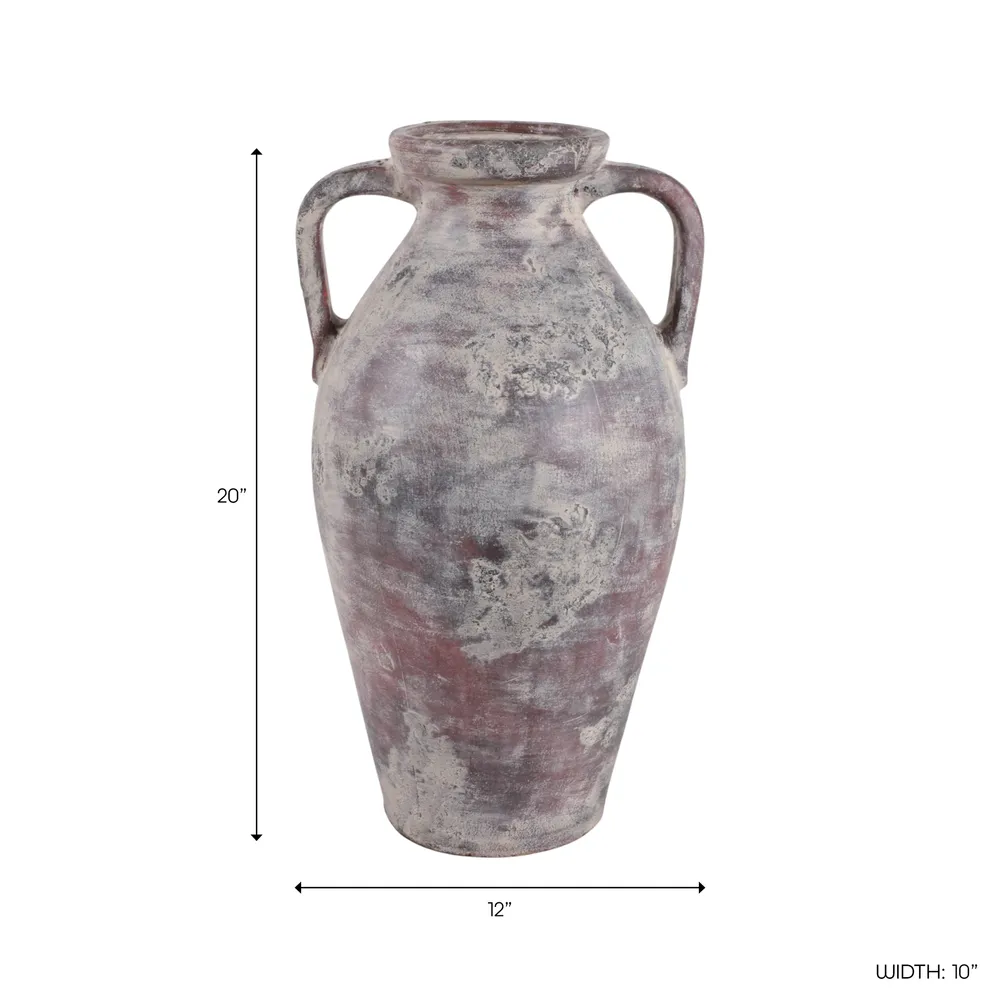 OWENFIELD GRAY VASE 20 (IN)