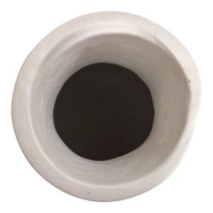 GAIGEWELL WHITE VASE 12 (IN) 5