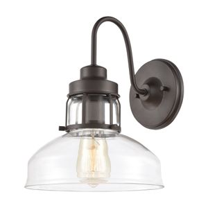 Manhattan Boutique 12'' High 1-Light Sconce - Oil Rubbed Bronze 1