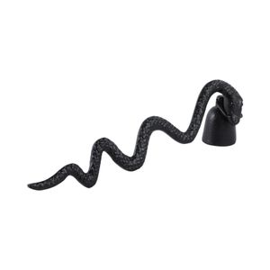 11X3" METAL SNAKE CANDLE SNUFFER, BLACK 3