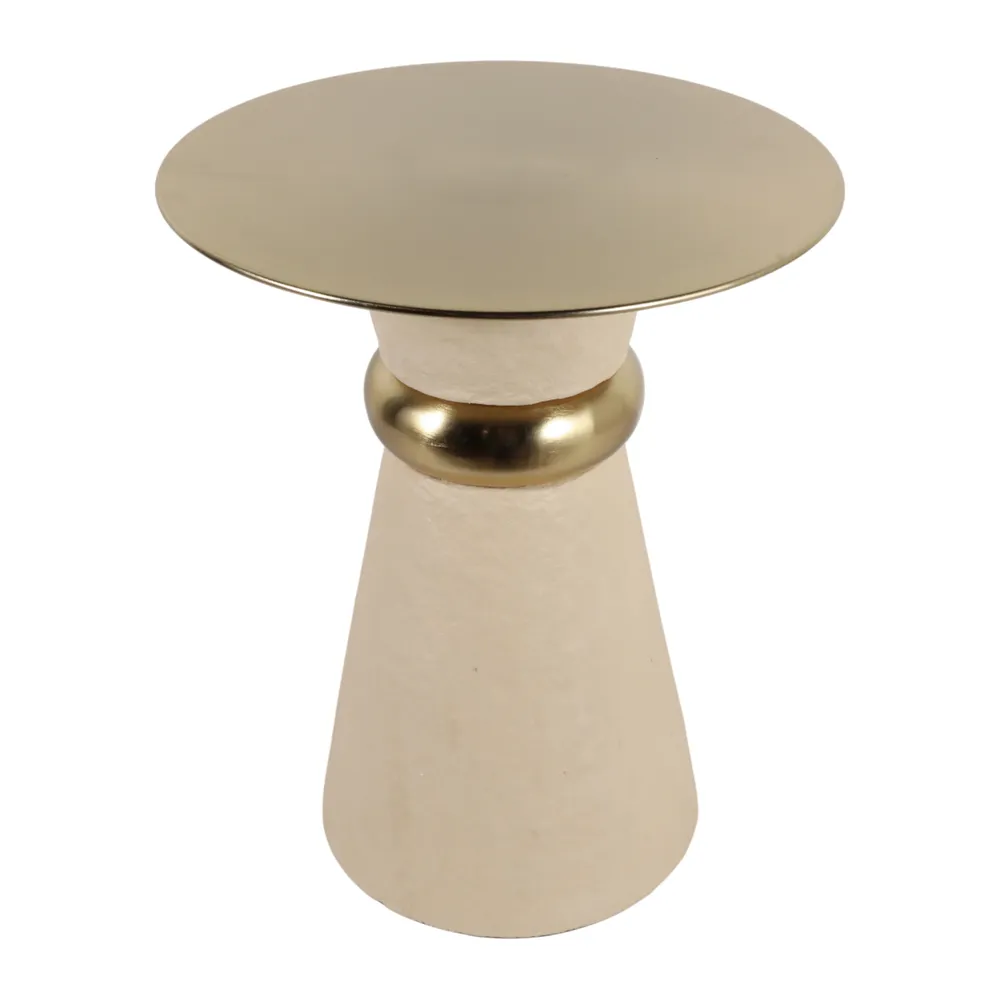 HAMMONDMORE IVORY TABLE 19 (IN)