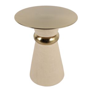 HAMMONDMORE IVORY TABLE 19 (IN) 3