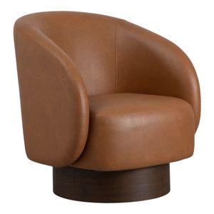 LEOWICK BROWN CHAIR 33 (IN) 1