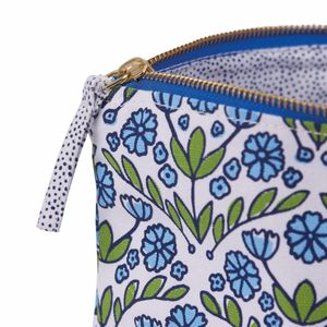 Blaire Blue Medium Essential Canvas Pouch 7