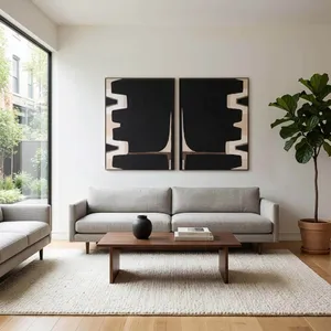 CASPERLAND SET OF 2 BLACK ART 48 (IN) 2