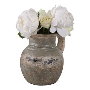 SHERMANGROVE IVORY VASE 9 (IN) 3